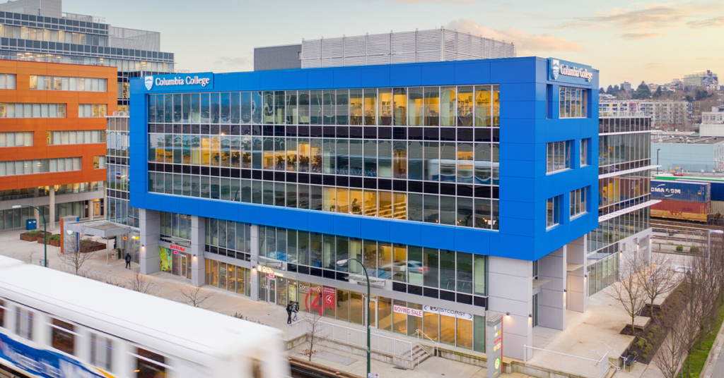 Columbia College Campus in Vancouver